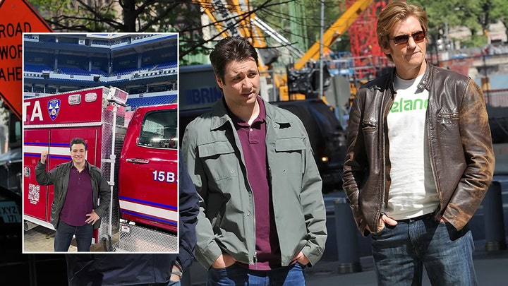 Actor Adam Ferrara shares his admiration for firefighters