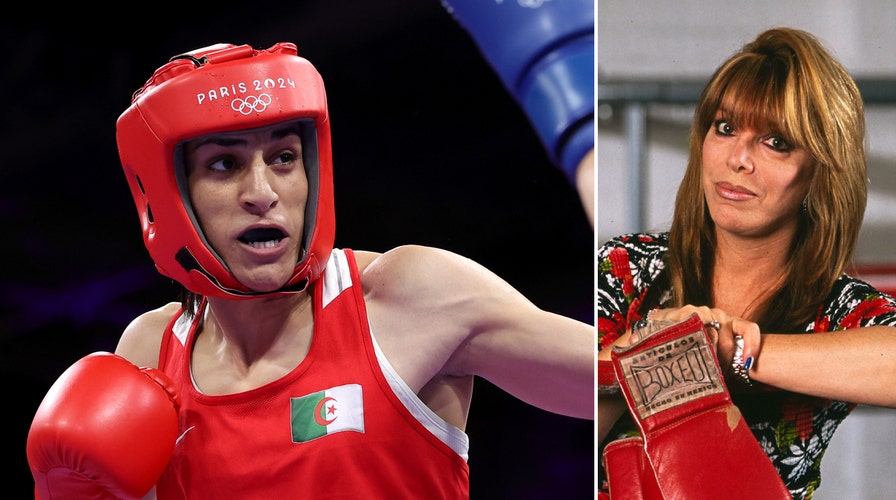 Female Olympic boxer quits fight against opponent embroiled in gender controversy