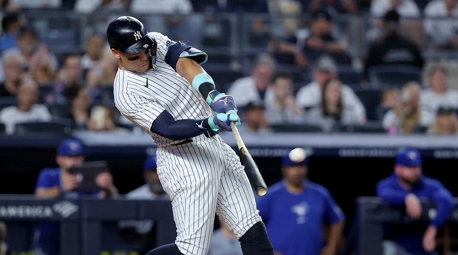 Aaron Judge habla de los Yankees durante la retirada de su camiseta