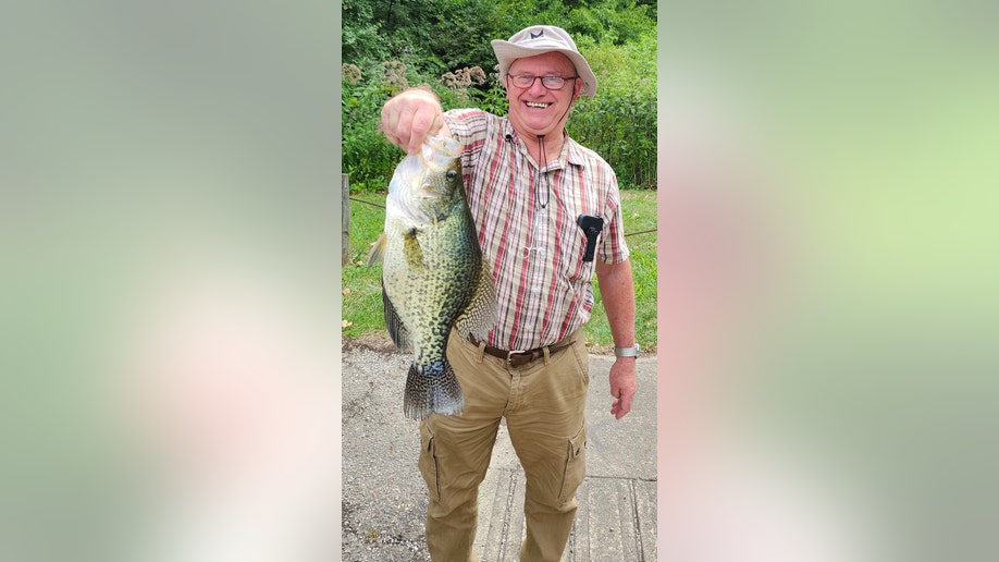 Dwight Priestley record setting black crappie