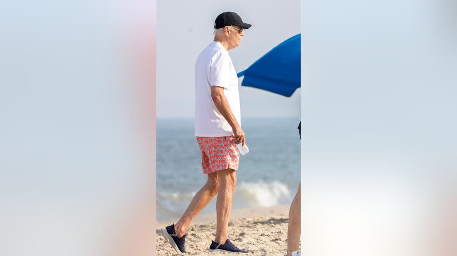 President Joe Biden on vacation in Delaware