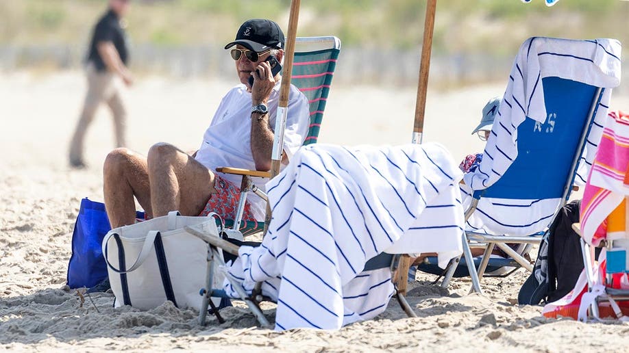 President Joe Biden on vacation in Delaware