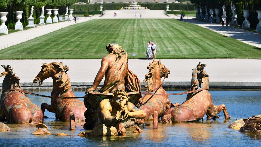 Water basin at Palace of Versailles