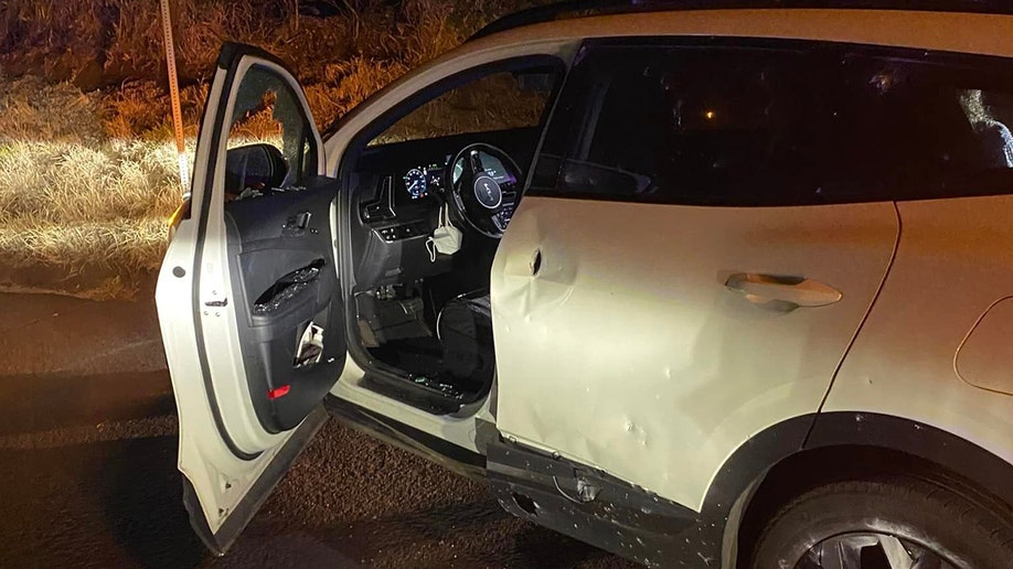 SUV hit by IED in Hawaii with driver's door open