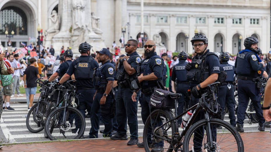 DC police let pro-Hamas protesters run rampant in public streets on Day 1 of the DNC – no permit needed