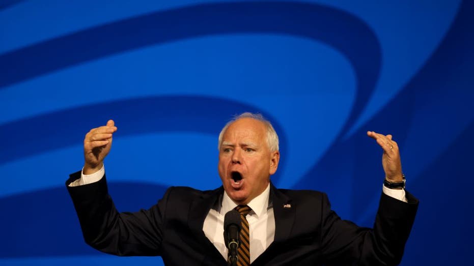 Tim Walz rips media for negative reporting on Dem party amid ‘fascist’ takeover