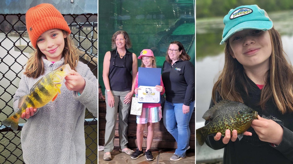 Girl, age 12, wins top fishing prize of 'Master Angler Milestone': 'She does it all'