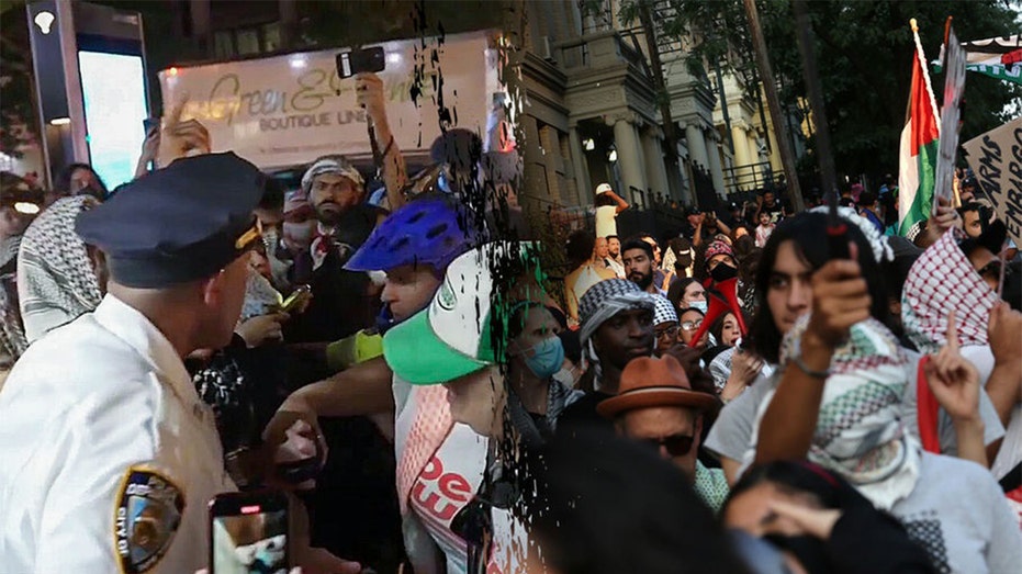 Chaos erupts at Kamala Harris NYC event as DNC braces for Chicago unrest