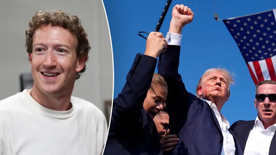 Trump says Mark Zuckerberg called to apologize about photo of assassination attempt