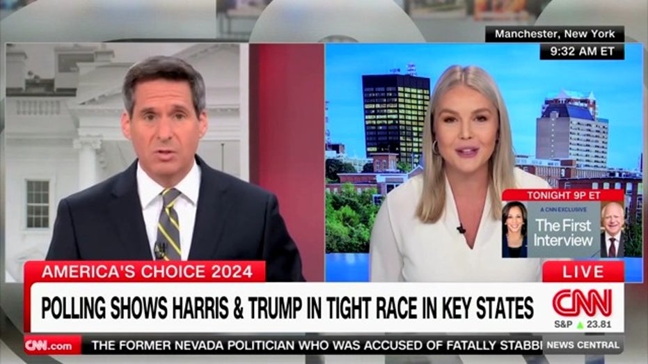 Trump spox battles CNN host over Harris as the ‘change’ candidate: She’s in White House ‘right now’