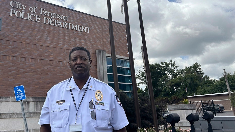 Ferguson officer ‘fighting for his life’ after injury at protest on 10th anniversary of Michael Brown shooting