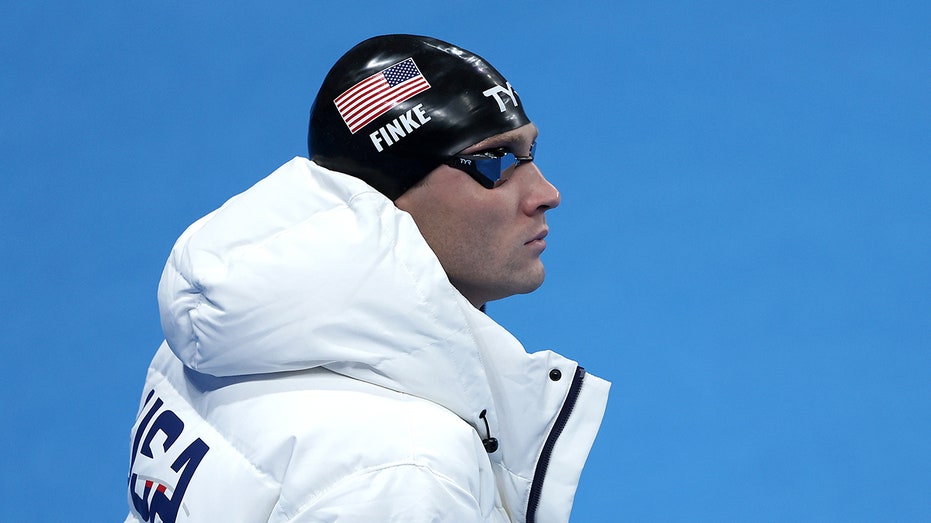 USA's Bobby Finke sets 1500M freestyle world record with second-straight Olympic gold in event