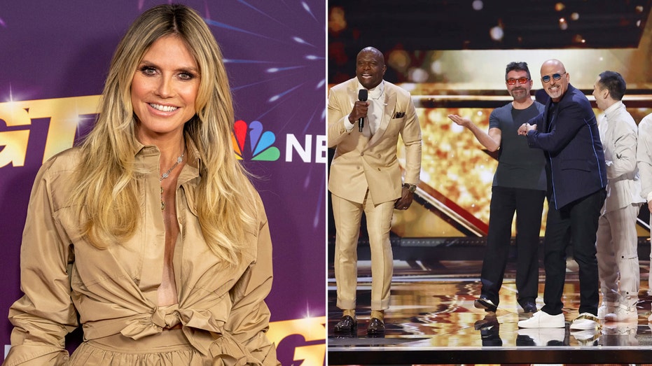 ‘AGT’ judge Heidi Klum complains about Howie Mandel and Simon Cowell: ‘They just never behave’