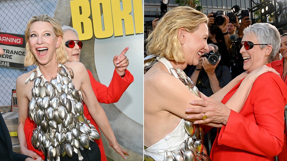 Cate Blanchett Narrowly Avoids Wardrobe Malfunction Thanks To Jamie Lee ...