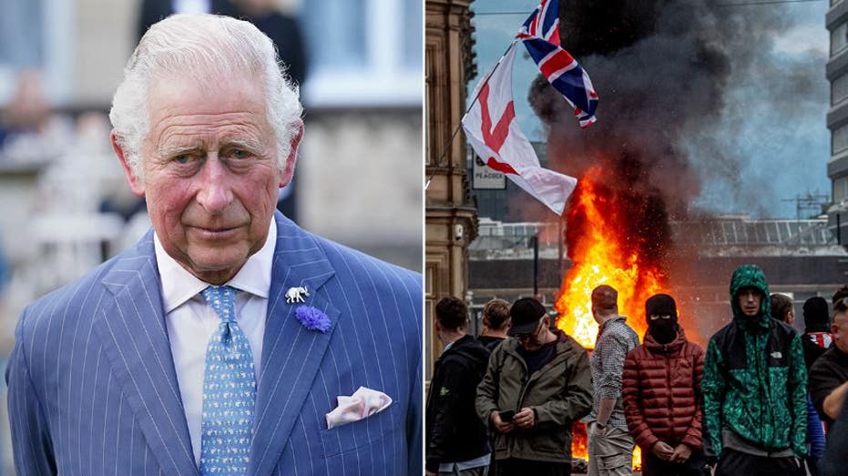 King Charles lauds ‘resilience’ over ‘aggression’ in riots after criticism he didn’t condemn UK unrest sooner