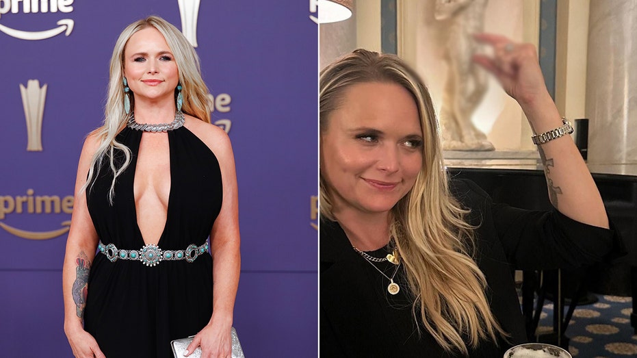 Miranda Lambert pokes fun at Italian statue with obscene gesture during European vacation with husband