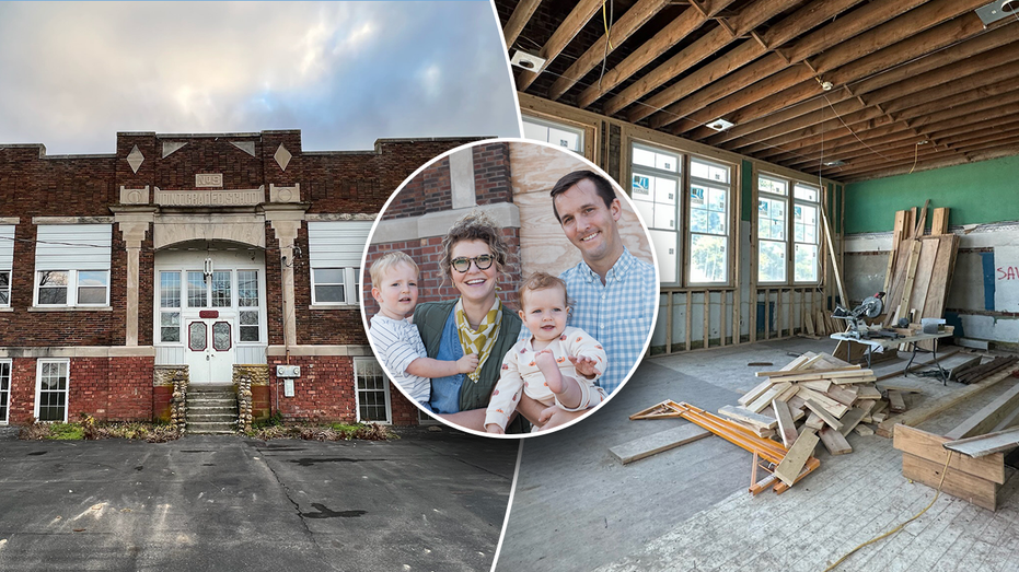 Family transforms 100-year-old school into dream home in ‘chaotic’ 3-year renovation