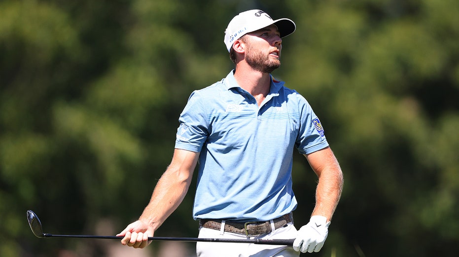 PGA golfer snaps driver in anger after errant tee shot