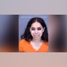A mugshot of Amelia Garcia