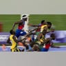 Noah Lyles wins the race