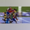 Noah Lyles speeds down