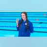 Regan Smith poses