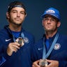 Taylor Fritz and Tommy Paul pose