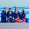 American medley swimmers