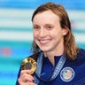 Katie Ledecky poses