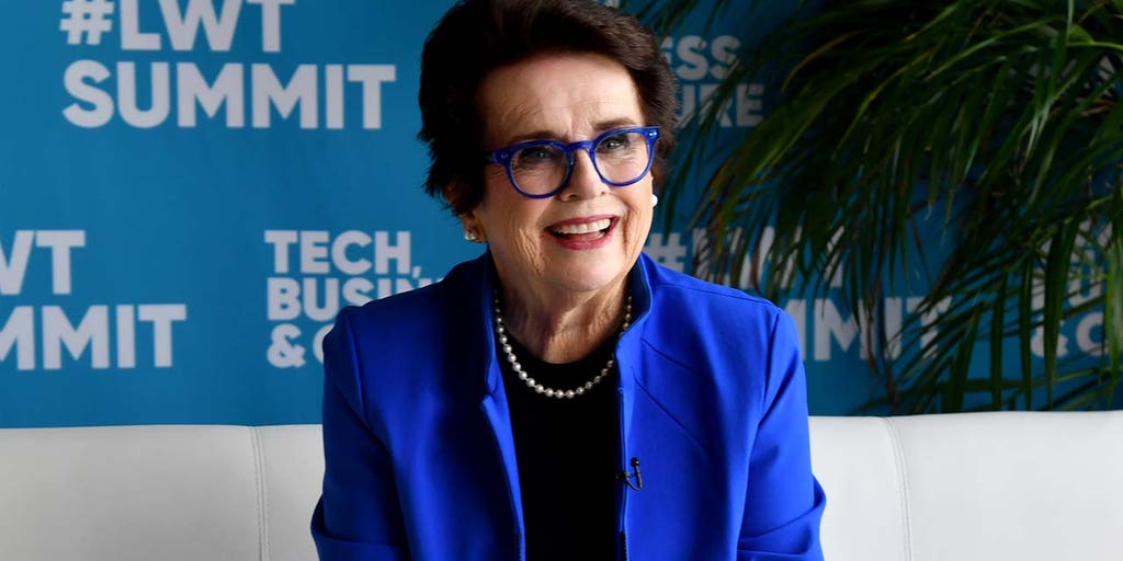 Billie Jean King makes history as the first individual female athlete to be awarded Congressional Gold Medal