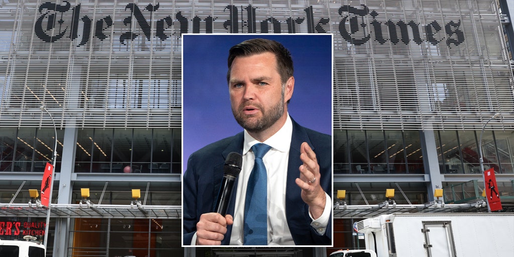 Critics demand NYT apologize for 'violence inciting' column accusing JD Vance of 'blood-and-soil nationalism'