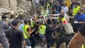 Rescuers carry a body at the scene of a missile strike in the southern suburbs of Beirut, Friday, Sept. 20, 2024. - Fox News