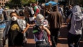 Anti-Israel protesters demonstrate outside Columbia University on Tuesday, Sep. 3, in New York City. - Fox News