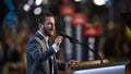 Shabbos Kestenbaum speaks on stage on the third day of the Republican National Convention on July 17, 2024 in Milwaukee, Wisconsin. - Fox News