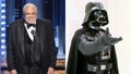 Side by side photos of James Earl Jones and Darth Vader from Star Wars - Fox News