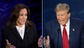 US Vice President Kamala Harris and former US President Donald Trump during the second presidential debate at the Pennsylvania Convention Center in Philadelphia, Pennsylvania, US, on Tuesday, Sept. 10, 2024. - Fox News