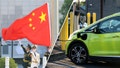 Chinese flags and EV charging. - Fox News