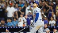 Los Angeles Dodgers designated hitter Shohei Ohtani (17) watches his two-run home run against the Miami Marlins during the seventh inning at loanDepot Park. - Fox News