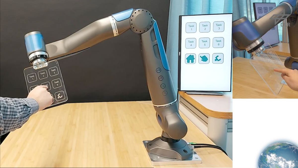 Robots feel human touch, no artificial skin is needed