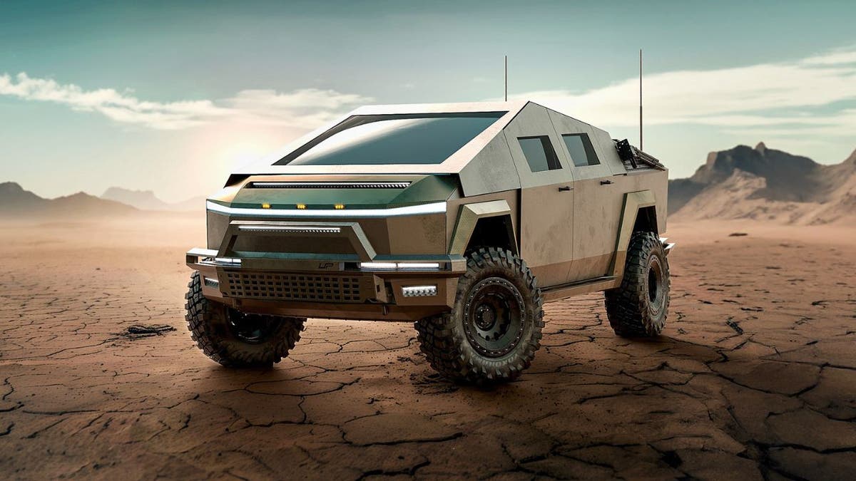 Tesla's Cybertruck gets military makeover with tactical twist