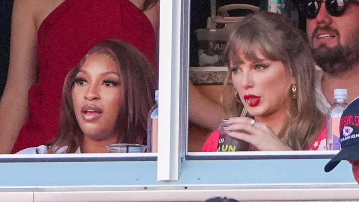 Taylor Swift en un partido de los Chiefs