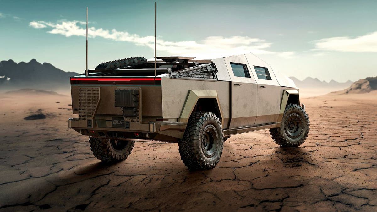 Tesla's Cybertruck gets a military makeover with a tactical twist