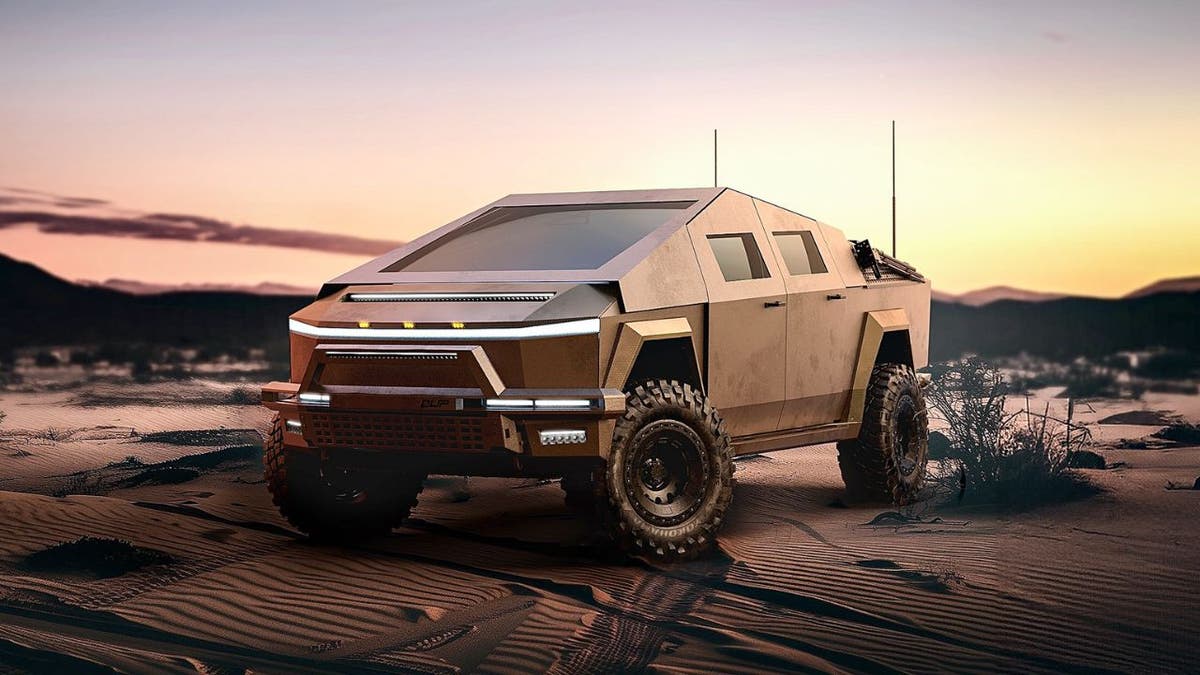 Tesla's Cybertruck gets a military makeover with a strategic twist