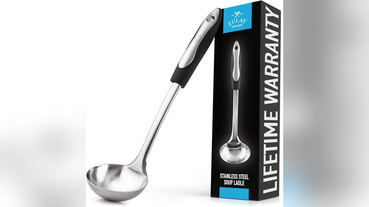 Every soup lover needs a good ladle.?