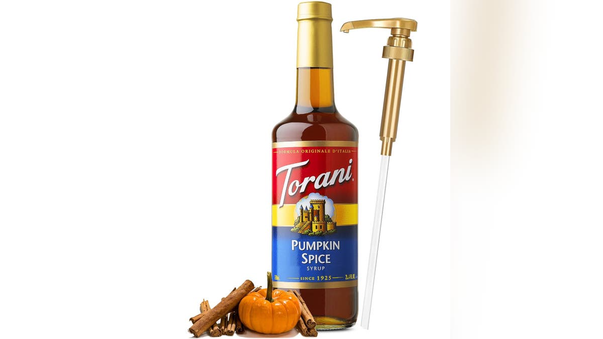 Flavor all your drinks with pumpkin spice syrup. 