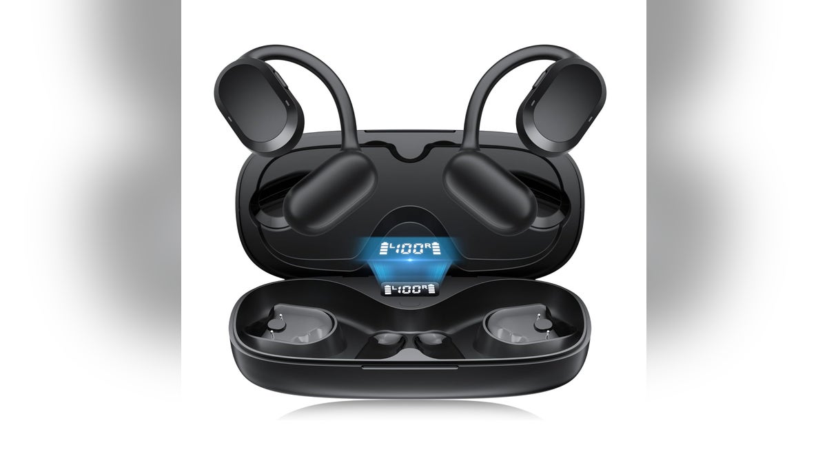 Keep your ears comfortable with open ear headphones. 