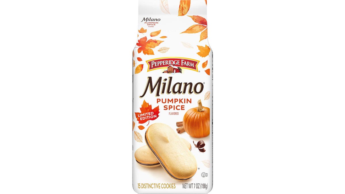 Milano cookies are light, delicious cookies that now have pumpkin spice in them. 