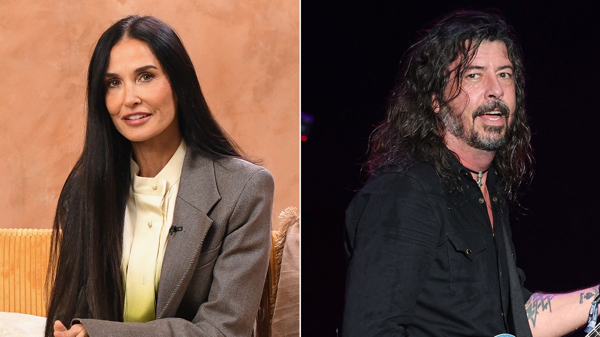 Demi Moore e Dave Grohl