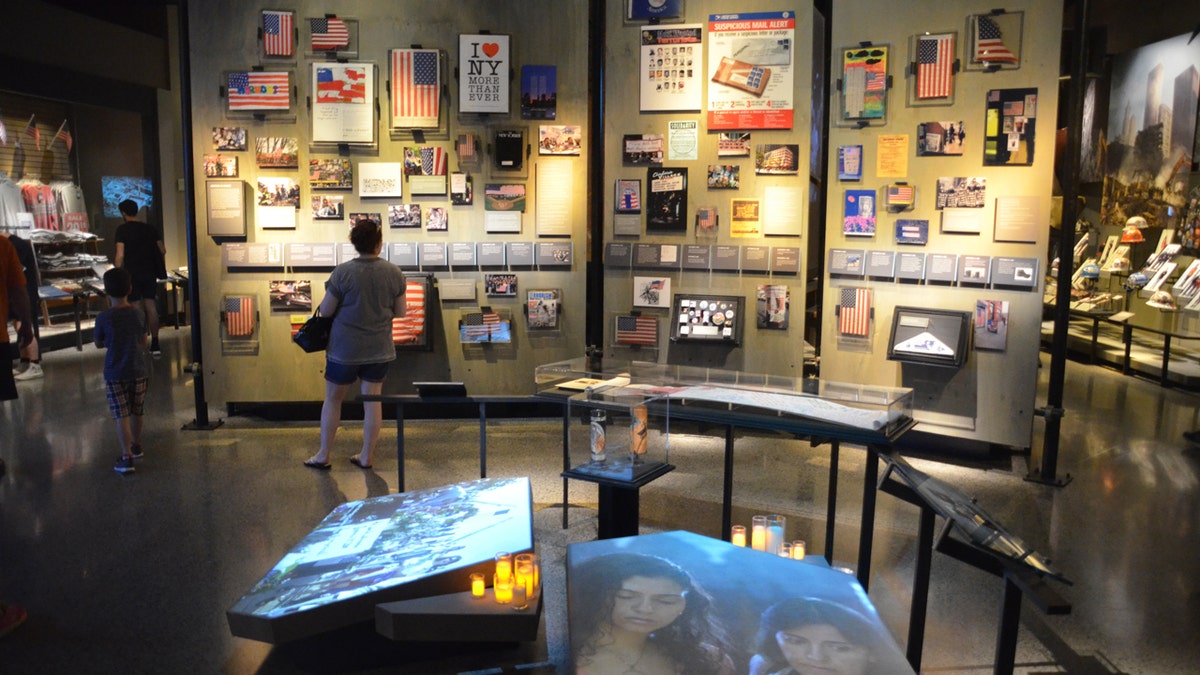 9/11 exhibit in NYC