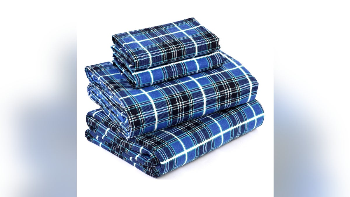 Keep the heat turned down while you're sleeping with the help of flannel sheets.?